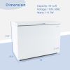Deep Freezer with 7-Level Adjustable Temperature