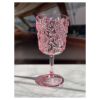 Paisley Plastic Wine Glasses Set