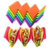 1pc/6pcs Colorful Taco Holder Stands