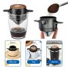 1 Pc Portable Foldable Stainless Steel Coffee Filter