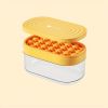 1pc 24 Grids Round Silicone Ice Tray