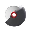 1pc Stainless Steel Round Wheel Cutter With Lid For Cake