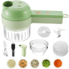 1pc 4 In 1 Vegetable Chopper Handheld Electric Vegetable Cutter Set