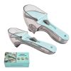2pcs Adjustable Measuring Cups And Spoons