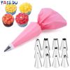 6-24 Pcs Set Pastry Bag For Decorating Bakery Confectionery Equipment