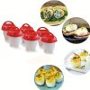 3pcs/6pcs Non-stick Silicone Egg Cup
