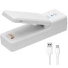 1pc 2 In 1 USB Chargeable Mini Bag Heat Sealers With Cutter