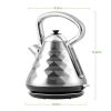 1500W, 1.7L Stainless Steel Electric Kettle Hot Water Boiler