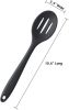 Slotted Silicone Serving Spoon
