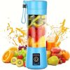 1pc Portable 6 Blades In 3D Rechargeable Juice Blender