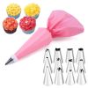6-24 Pcs Set Pastry Bag For Decorating Bakery Confectionery Equipment