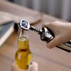 1pc Multi-functional Wine And Beer Wing Corkscrew