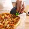 1pc Stainless Steel Round Wheel Cutter With Lid For Cake