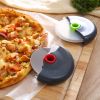 1pc Stainless Steel Round Wheel Cutter With Lid For Cake