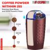 5, 150W Core One-Touch Automatic Electric Coffee Grinder