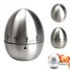 Metal; Egg Apple Countdown Timer.