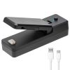 1pc 2 In 1 USB Chargeable Mini Bag Heat Sealers With Cutter