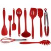 10 PCS Set Non Stick Silicone Cooking Utensils