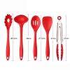 10 PCS Set Non Stick Silicone Cooking Utensils
