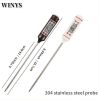 1pc Kitchen Meat Thermometer With Probe