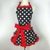 1pc Cute Retro Polka Dot Aprons
