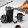 1 Pc Portable Foldable Stainless Steel Coffee Filter