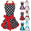 1pc Cute Retro Polka Dot Aprons
