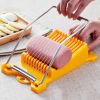 1pc; Multi-functional Stainless Steel Luncheon Meat Cutter
