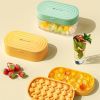 1pc 24 Grids Round Silicone Ice Tray